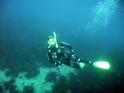 diving